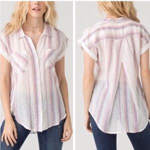 Thread & Supply Violet Sunday Stripe
Top Large